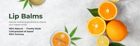No more dry lips with Satliva’s orange lip balm! on satliva.com