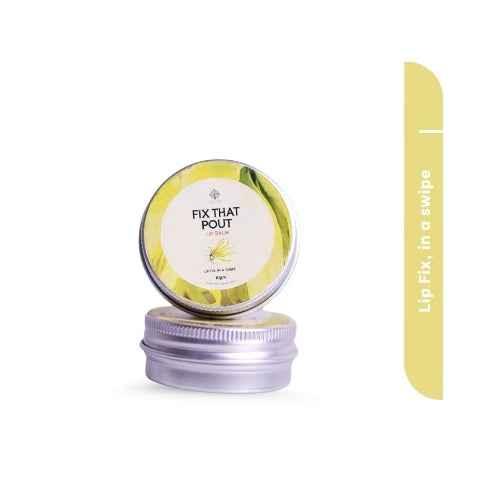 Fix That Pout Lip Balm | Say no to dry lips- 100% Natural Care
