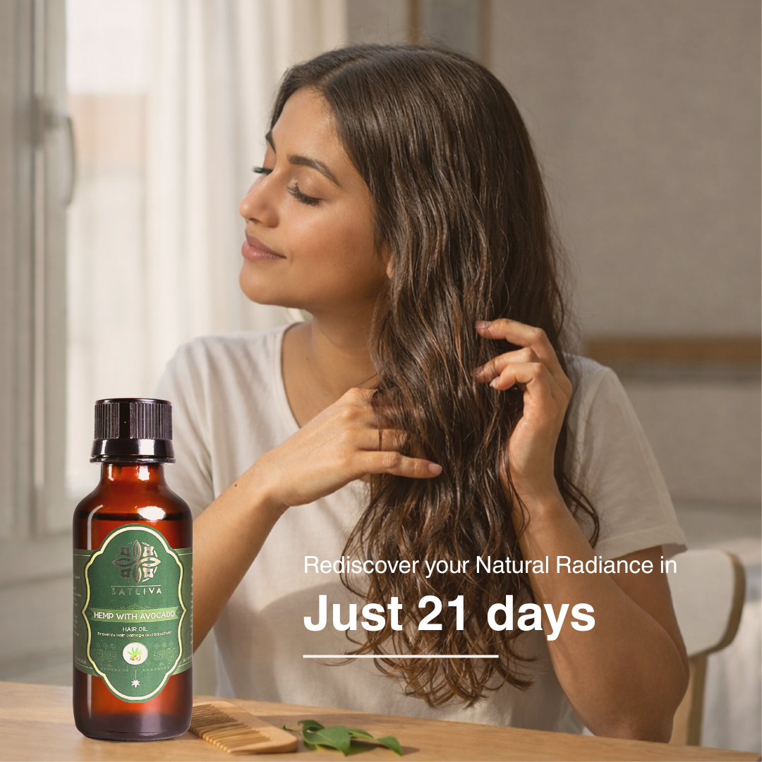 Hemp With Avocado Hair Oil