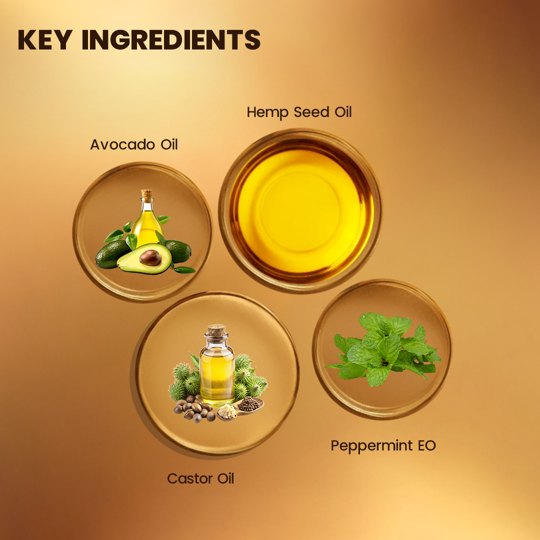 Hemp With Avocado Hair Oil