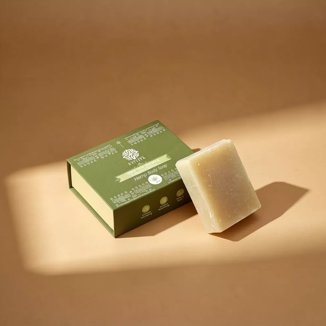Hemp With Moringa soap bar