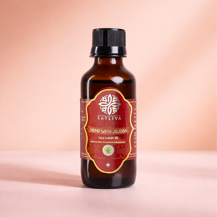 Hemp with Jojoba Face & Body Oil