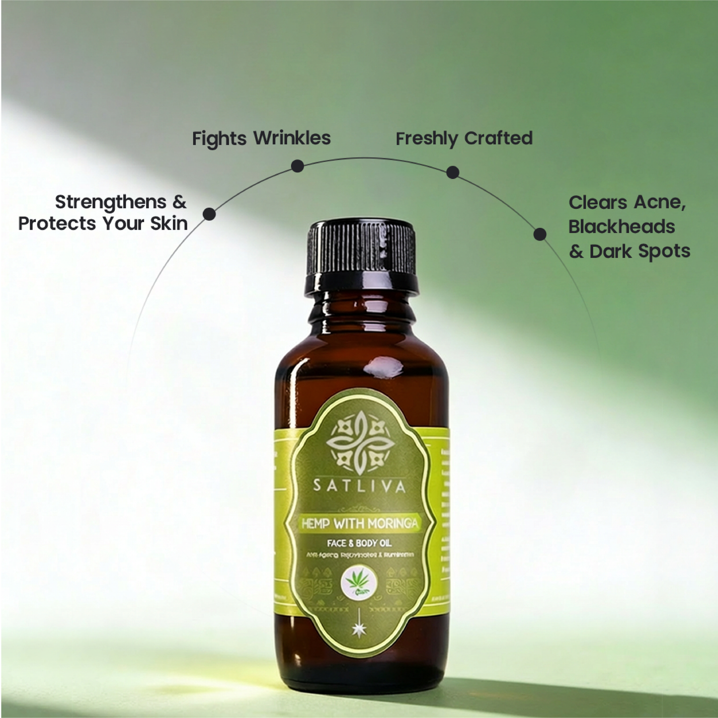 Hemp with Moringa Face & Body Oil