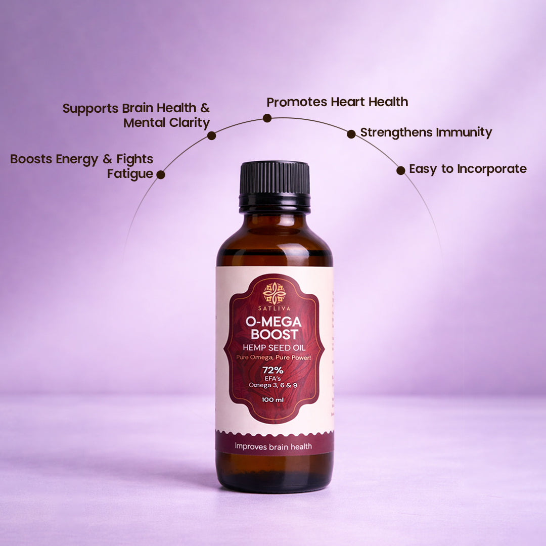 O-Mega Boost Hemp Seed Oil